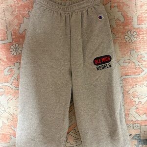 Champion Gray Ole Miss Rebels Sweatpants